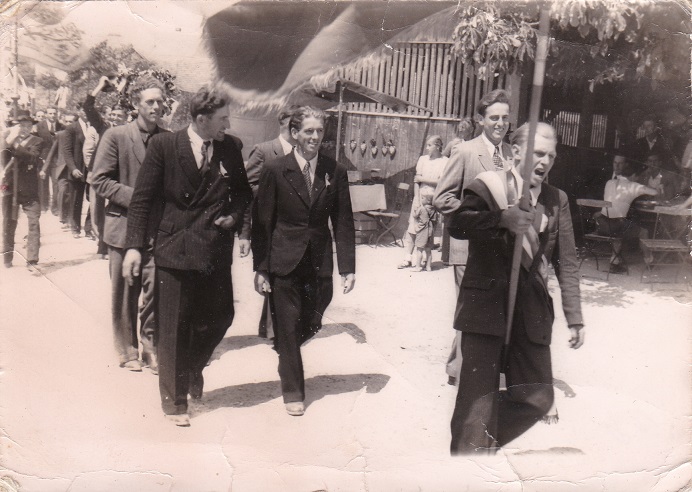 Fahnenweihe am 9.7.1950 in Dürnhart 1