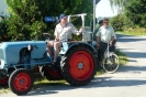 Aufstellung zum Oldtimertreffen Schwimmbach