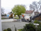 Straße wird geteert