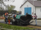 Straße wird geteert