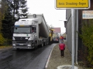 Straße wird geteert