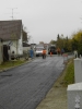 Straße wird geteert