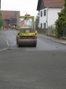 Straße wird geteert