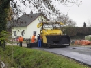 Straße wird geteert