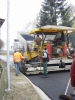 Straße wird geteert