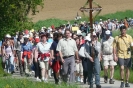 Oberharthausener bei Fußwallfahrt nach Altötting