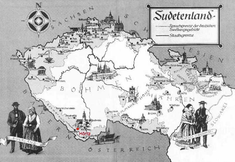Sudetenland mit Hoeritz
