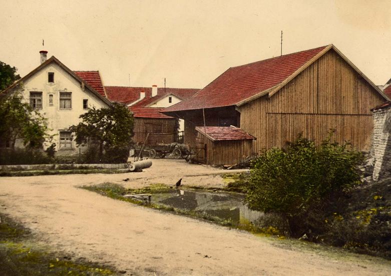 Lugerhaus und Badschwemme 1950