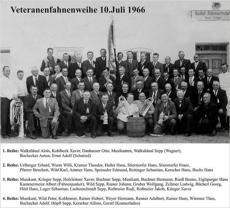 Veteranenfahnenweihe