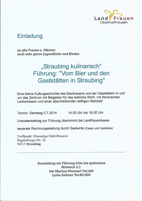 Einladung