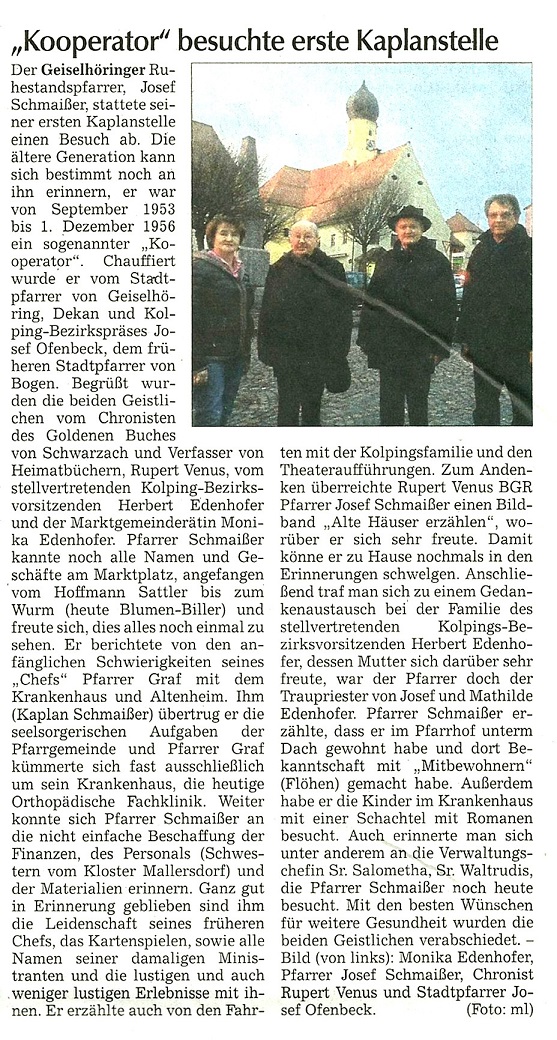 Kooperator Schmaißer Schwarzach
