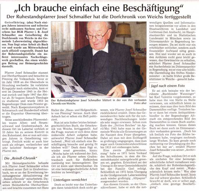 Pfarrer Schamißer