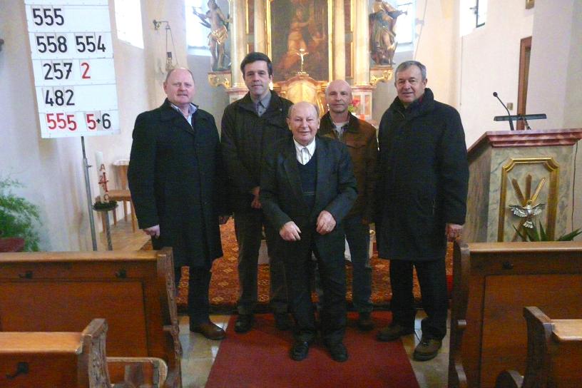 Kirchenverwaltung und Mesner 2012