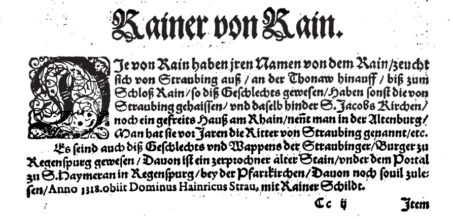 Rainer von Rain