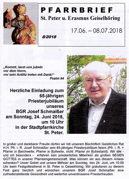 Pfarrbrief