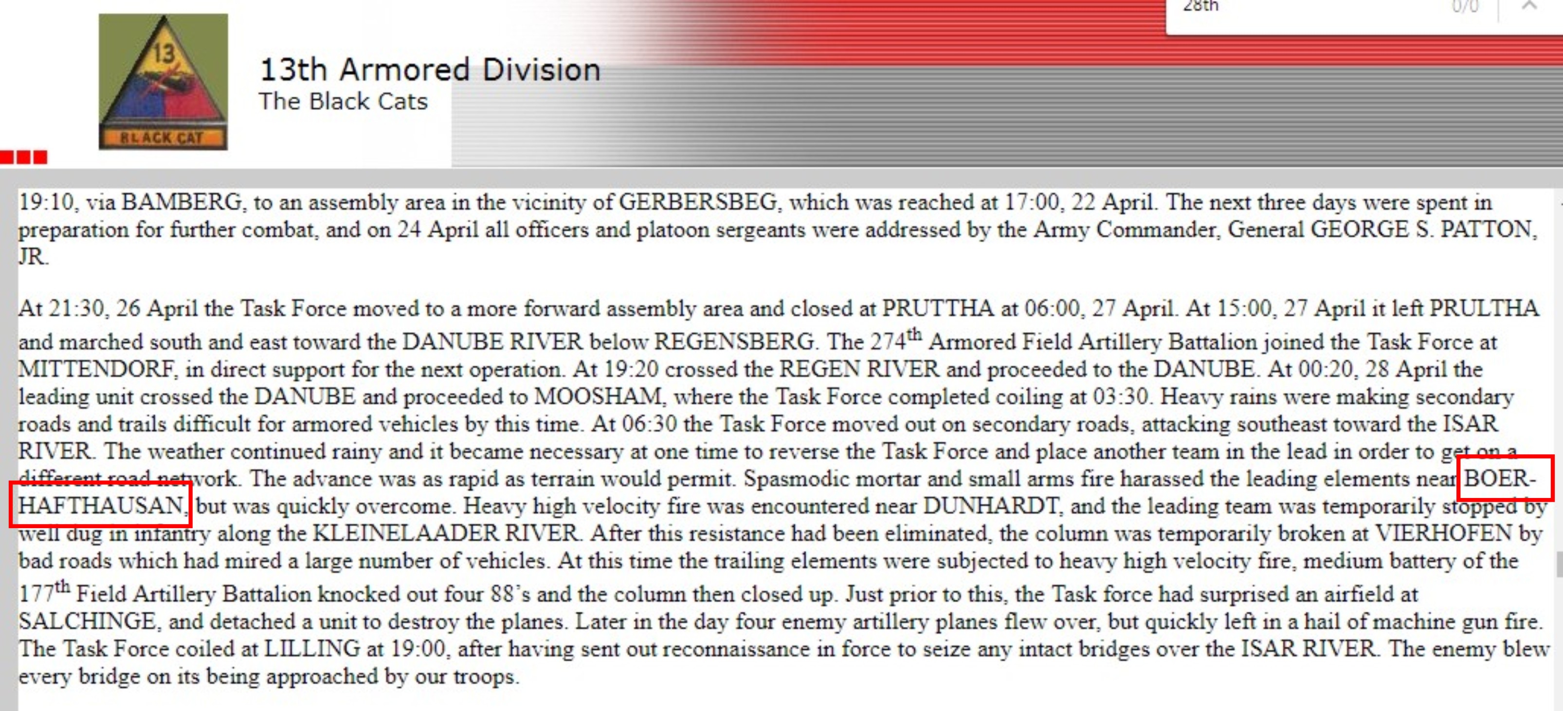 59th armored Infantry Bataillon
