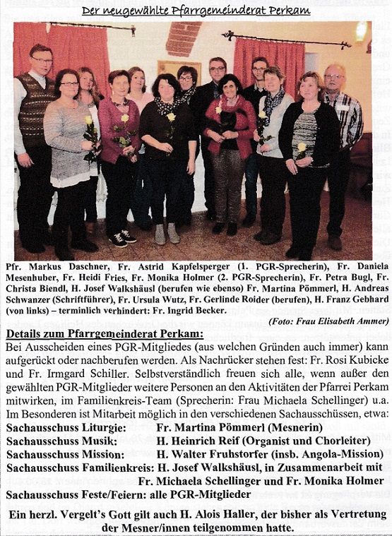 Pfarrgemeinderat