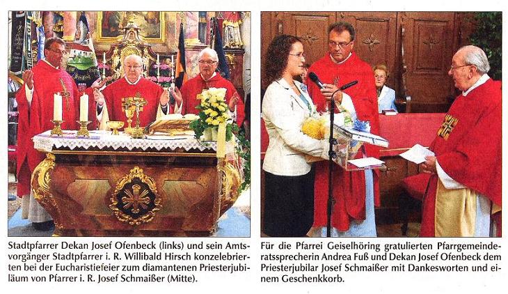 60 jähriges Priesterjubiläum