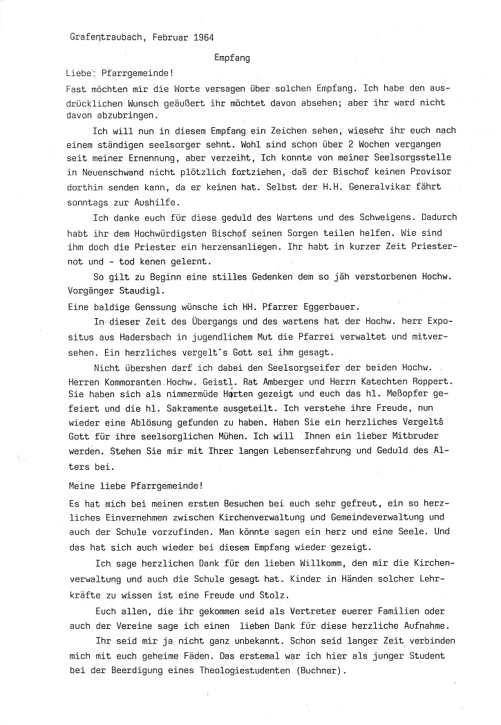 Empfang Grafentraubach 1