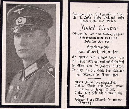 gruber josef