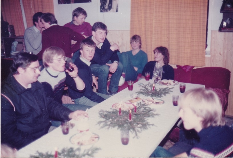 Pfarrer Daniel 1983 Weihnachtsfeier