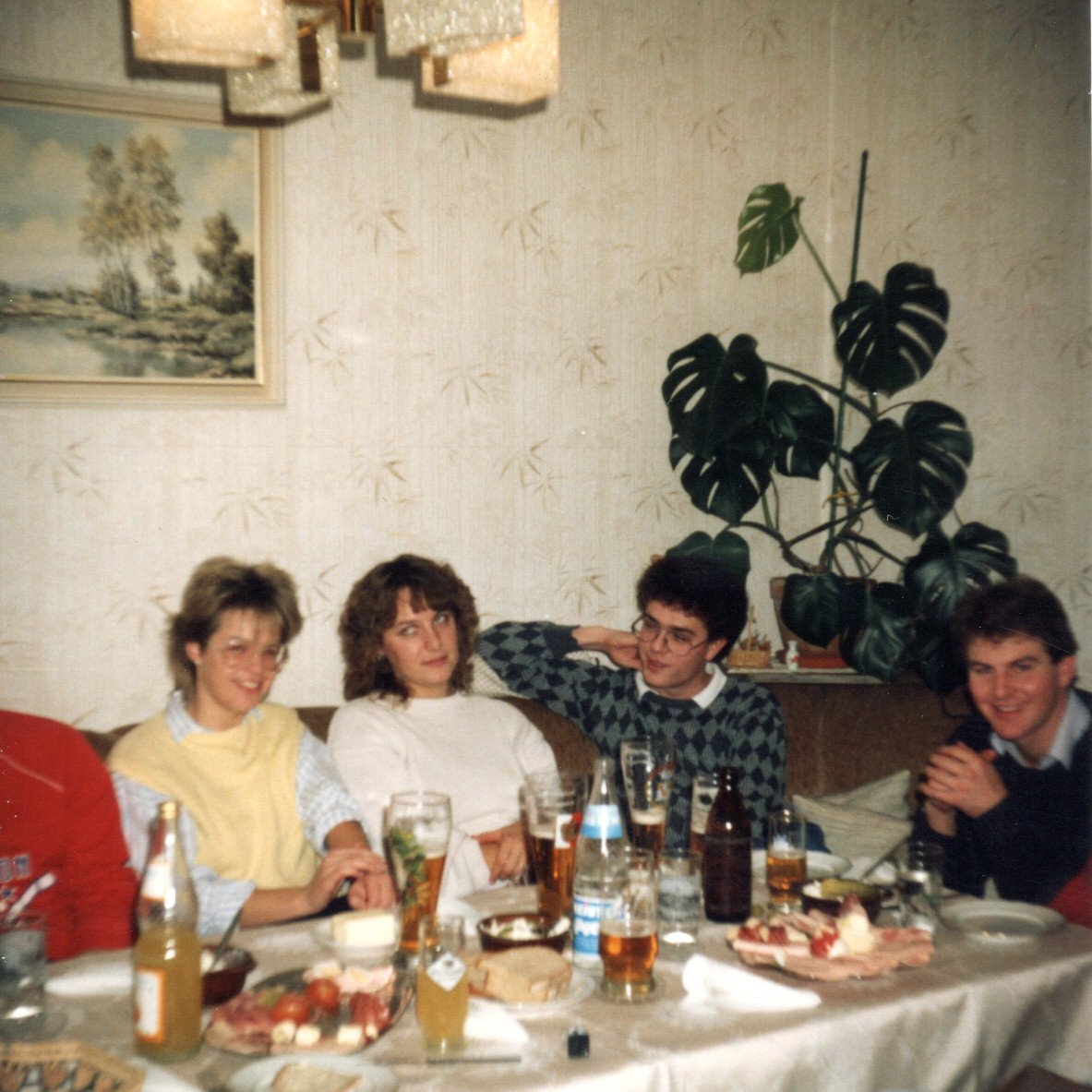 1986 Geburtstagsfeier bei Ilse