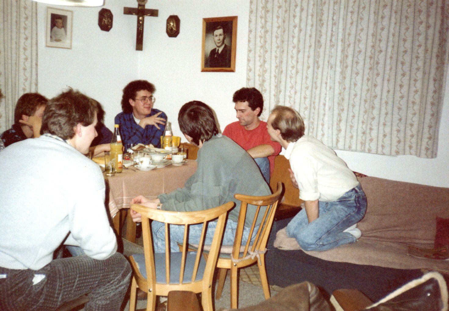 1988 Geburtstagsfeier beim Co