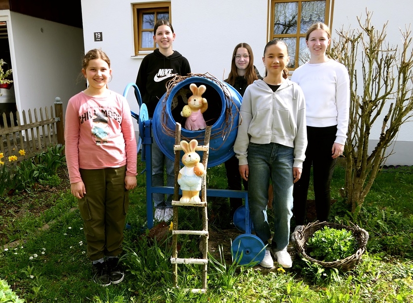 Ostereiersammeln der ministranten April