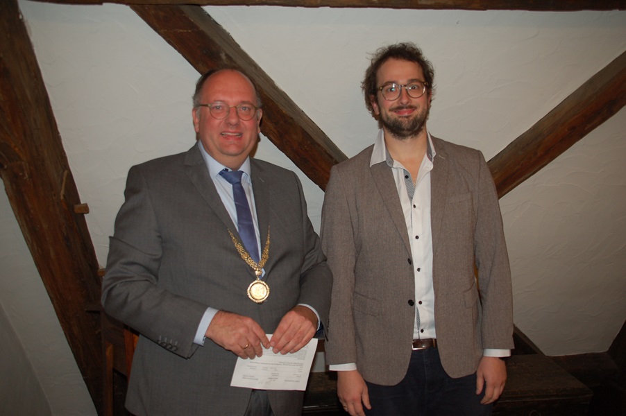 vereidigung johannes bayer klein im November