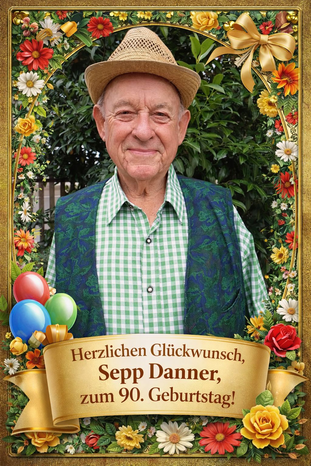 Danner Sepp Glückwünsche