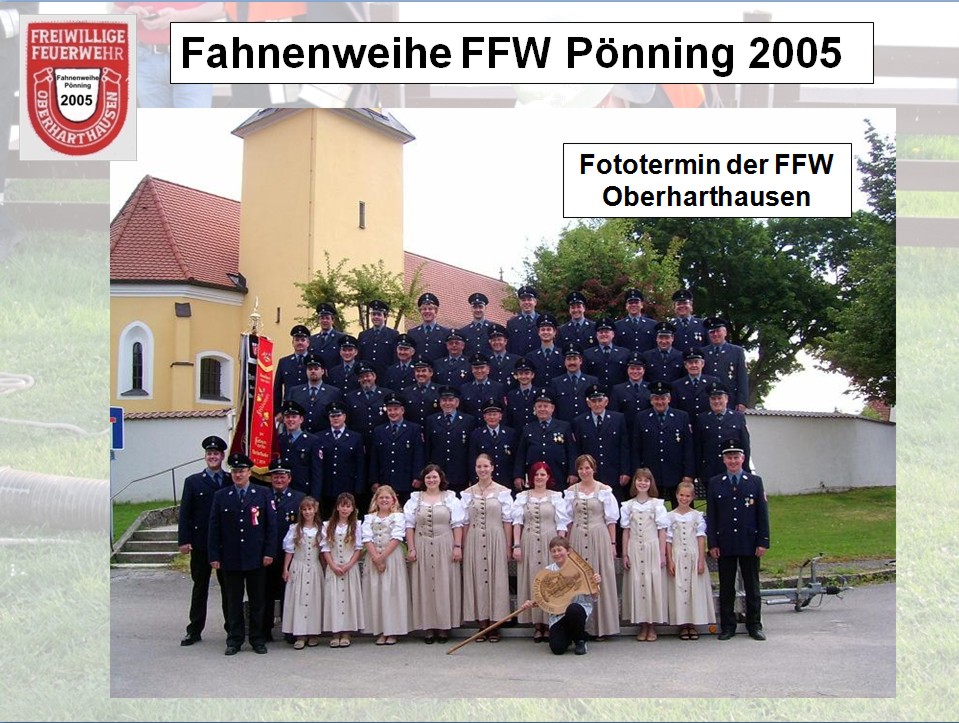 2005 Fahnenweihe Pönning
