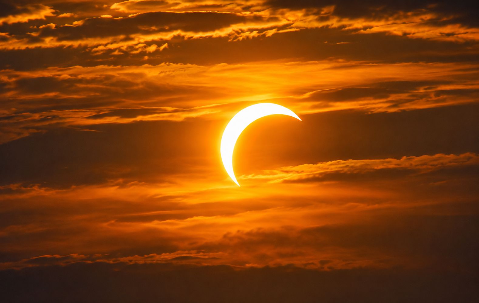 Sonnenfinsternis partiell
