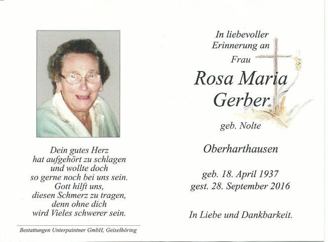 Gerber Rosa Maria