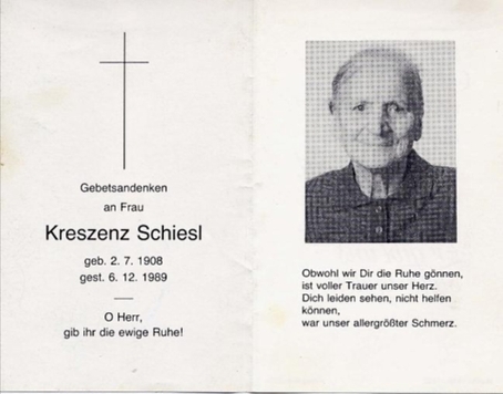 schiesl kreszenz