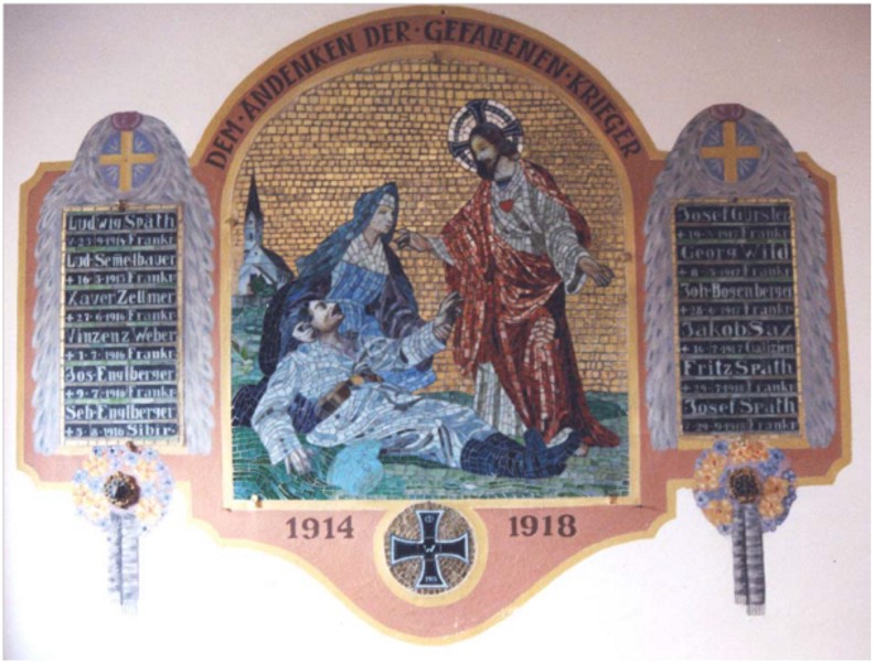 Gedenktafel der Gefallenen