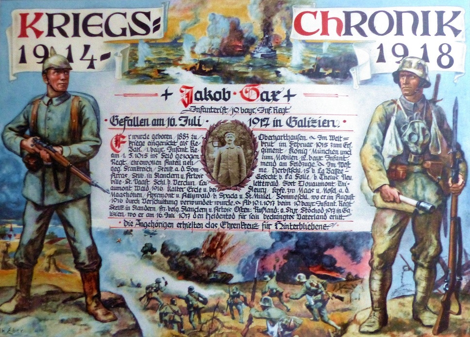 Kriegschronik Jakob Sax