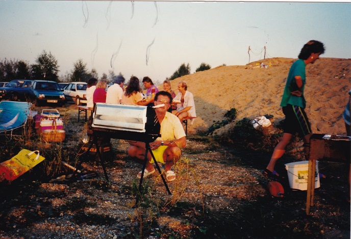 1990 Grillfest Rainer Weiher 1