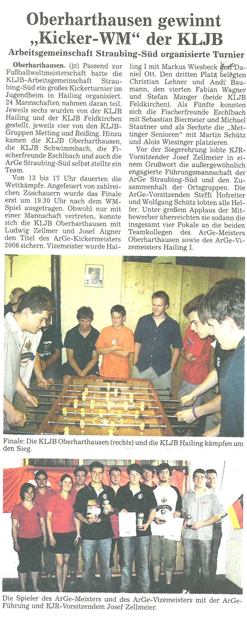 Kicker WM 10.07.2006