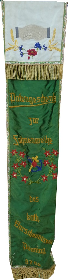 Banner Faghnenweihe Pönning 8.7.1956