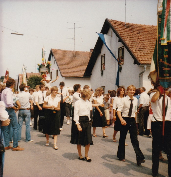 Fahnenweihe Pilling 1982 1